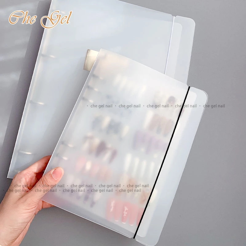Nail Art Sch - Nail Tips Art Display Storage Book