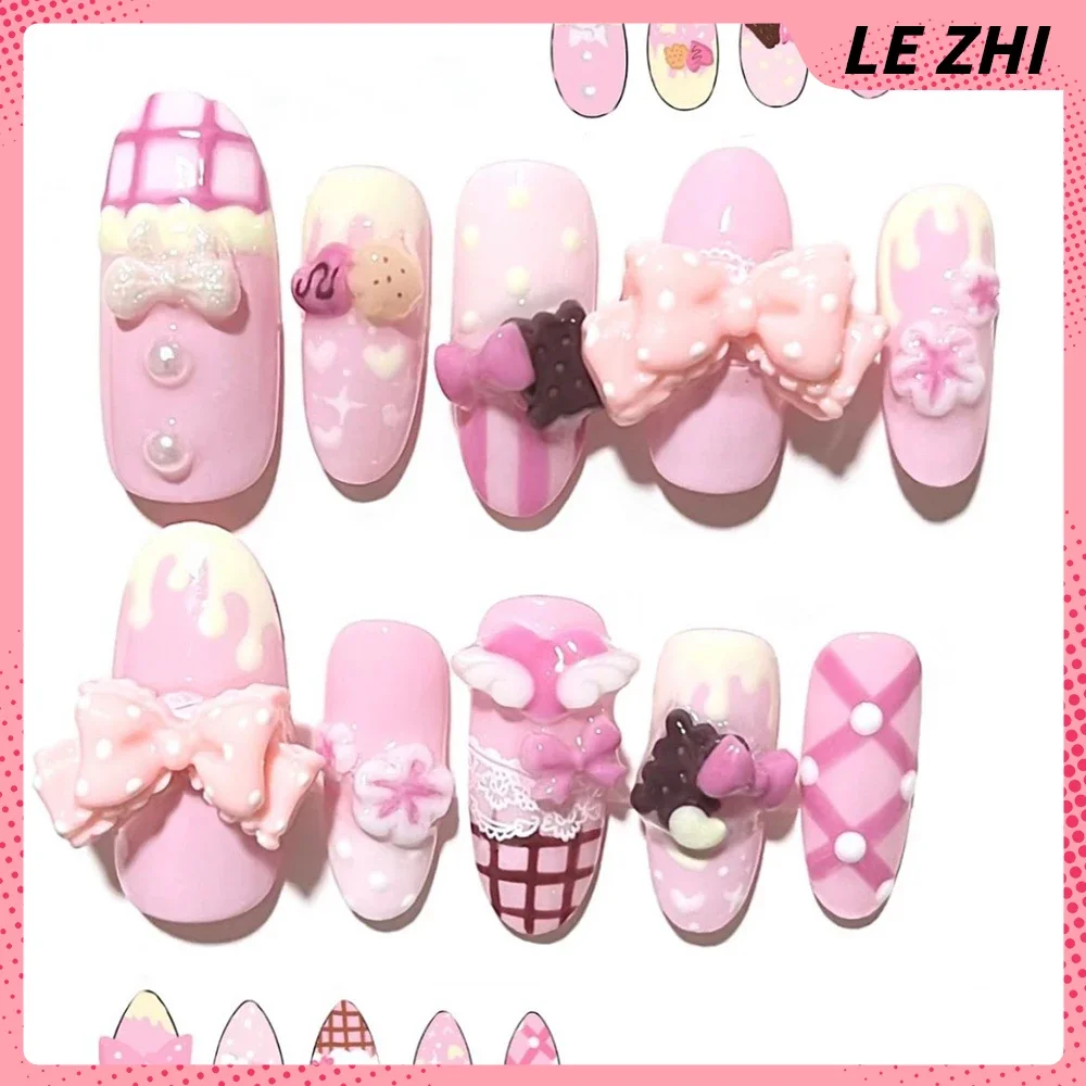3D Kawaii Hand-Carved Rilakkum - Nail Art Strawberry review and price