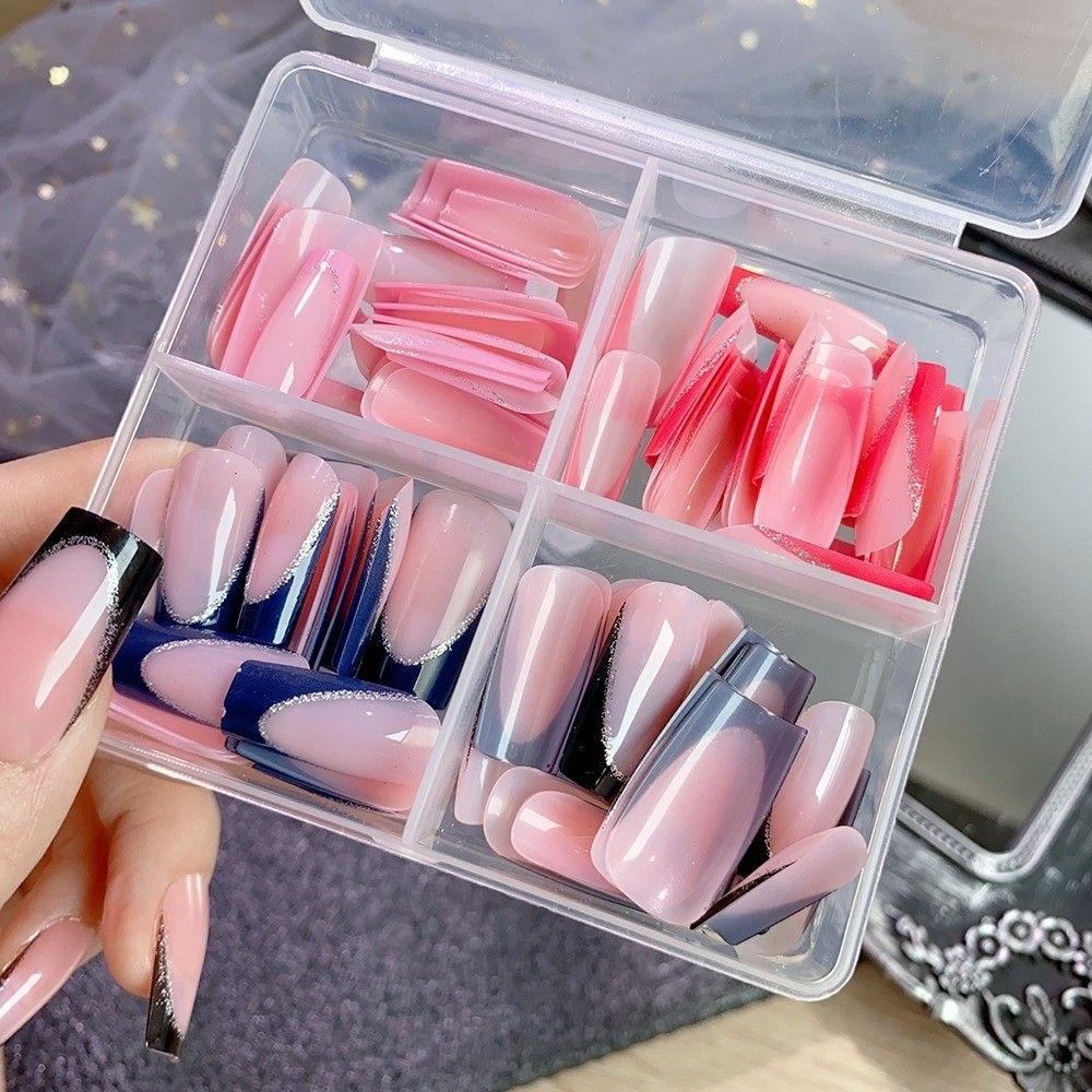 96pcs/Box Square Shape Press O - Nail Art Design review and price