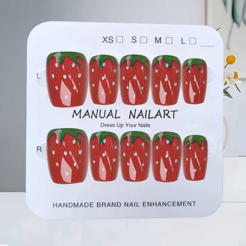 10Pcs Little Fresh Strawberry  - Nail Art Strawberry review and price