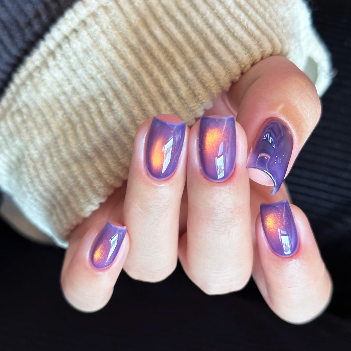 1-10pcs WS Autumn Winter Amber - Nail Art Violet review and price
