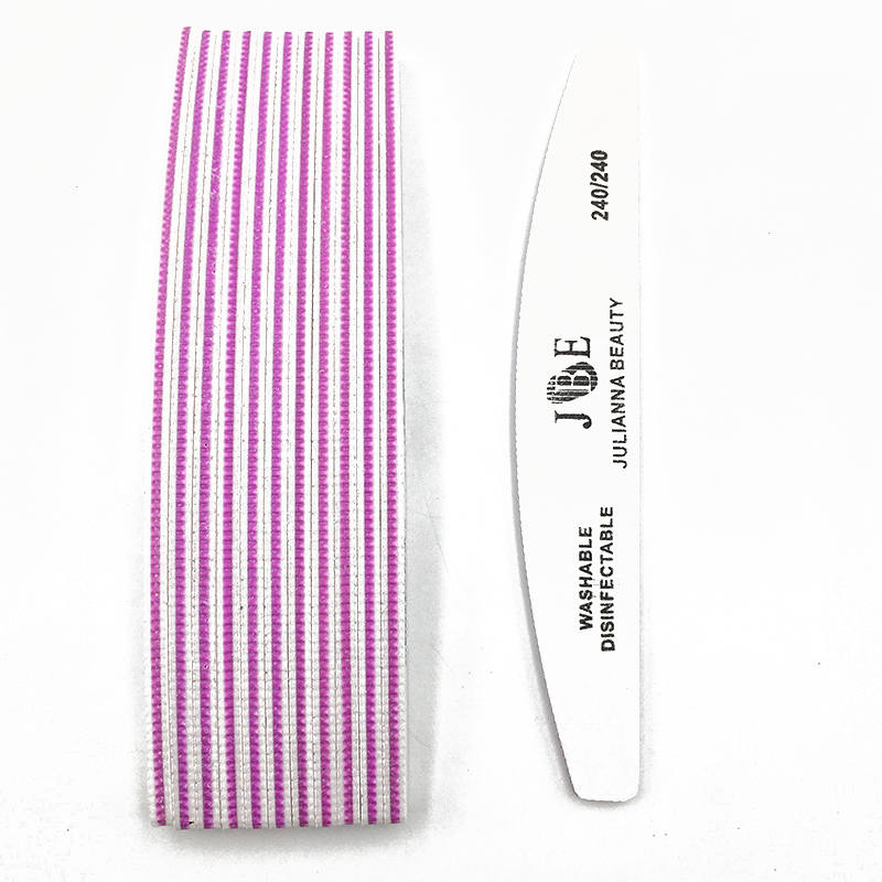 10 Pcs Professional Nail File  - Nail Art Maroon review and price