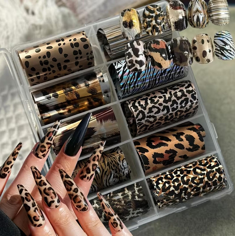Transfer Foils Houndstooth Nai - Nail Art Zebra review and price