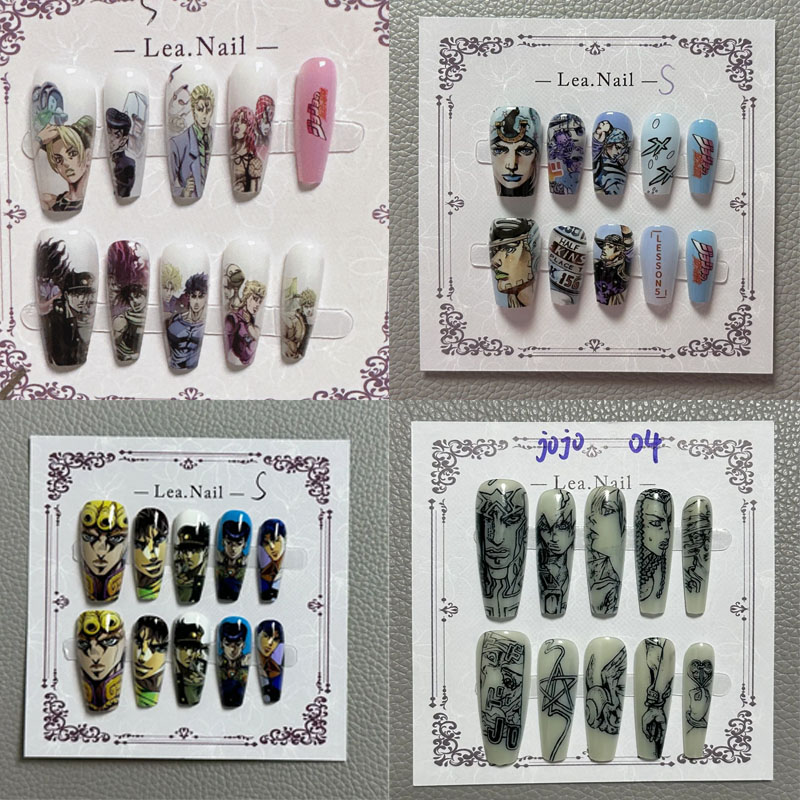 JOJO Nail Art Student Anime Ca - Nail Art Design review and price