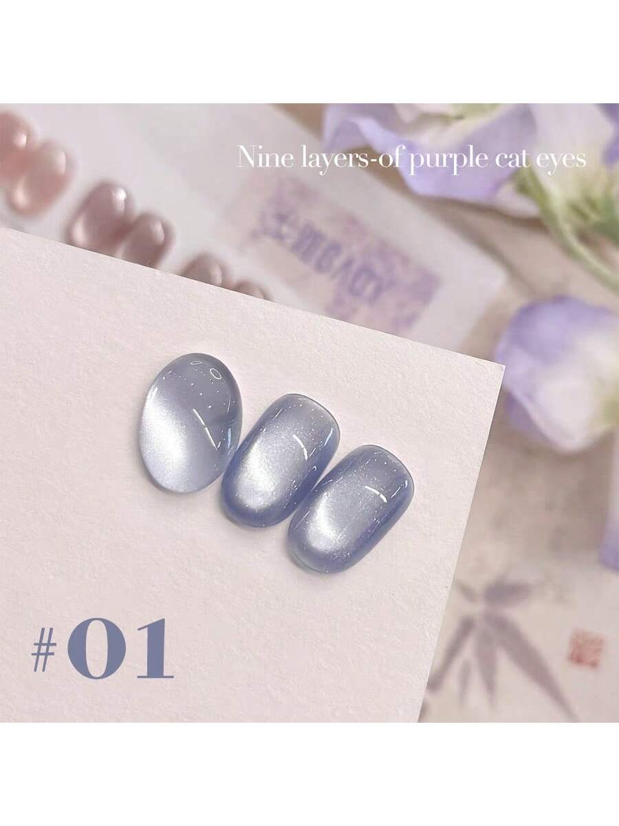 1-6pcs 6 Colors 15ML Purple Ca - Nail Art Violet review and price