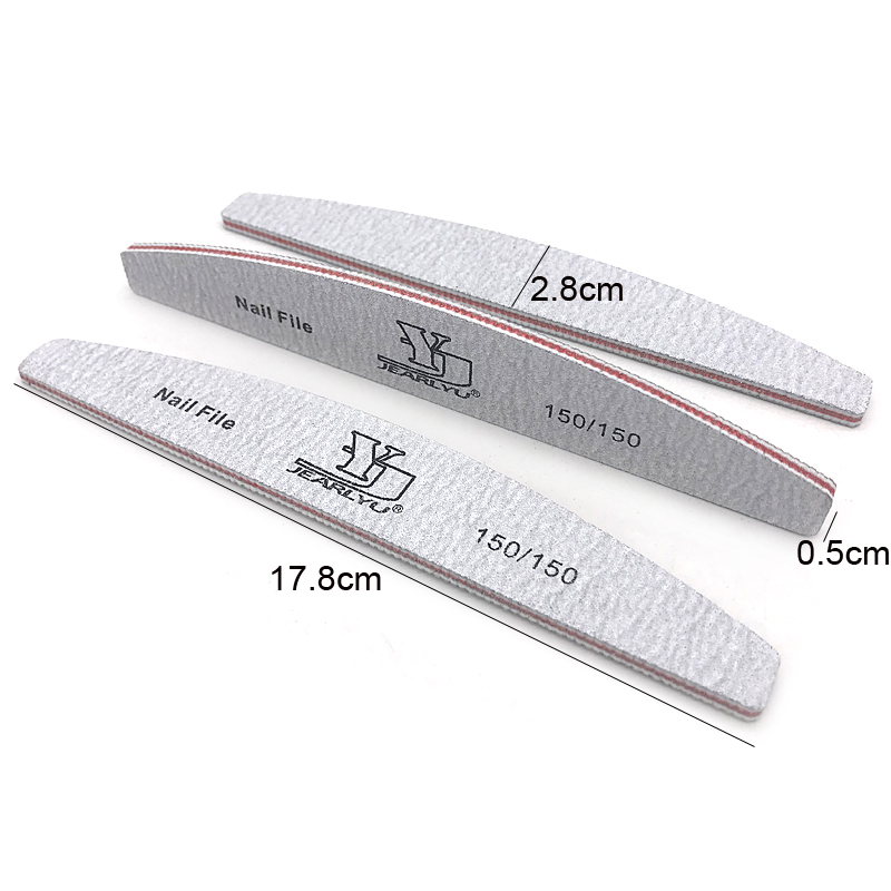 2/5pcs/lot Moon Nail File Mix  - Nail Art Maroon review and price