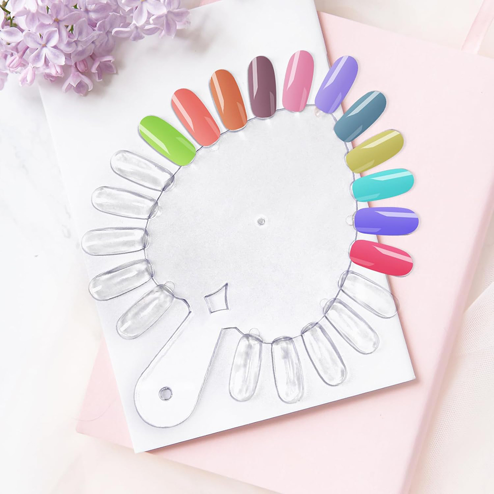 10Pcs Heart-shaped Nails Color - Nail Art Sch review and price