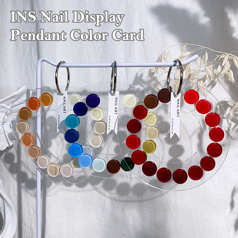 【B】Nail Swatches Color Card Di - Nail Art Simple review and price