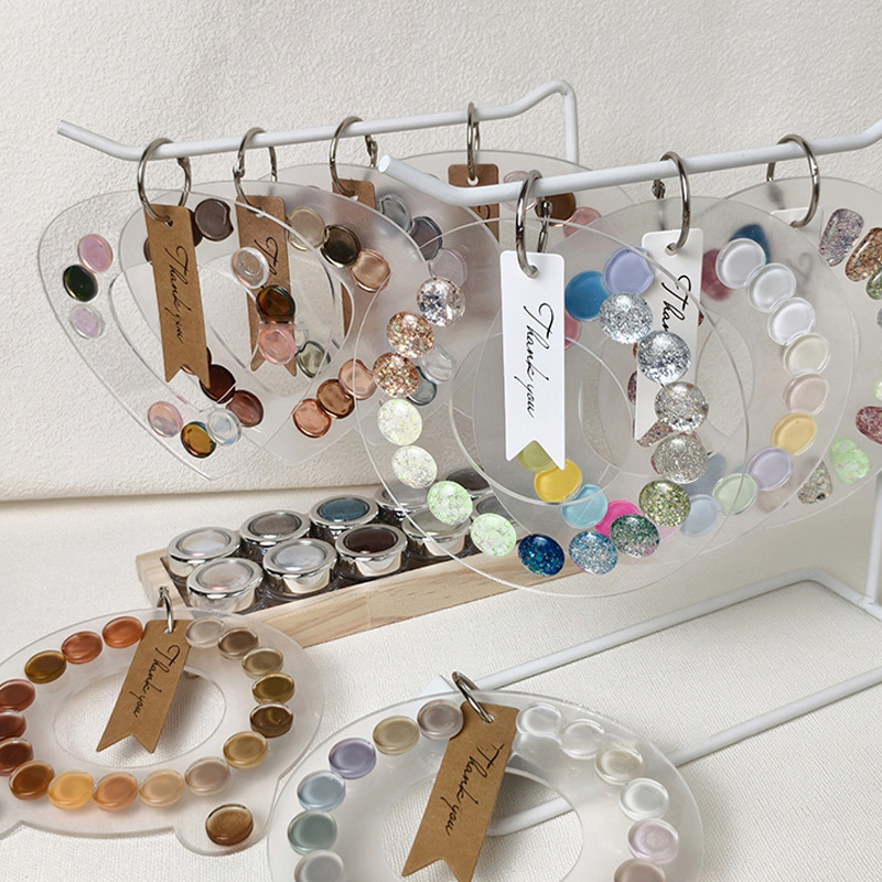 【B】Nail Swatches Color Card Di - Nail Art Simple review and price
