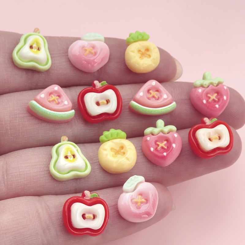 50/500pcs Mini Simulated Fruit - Nail Art Strawberry review and price