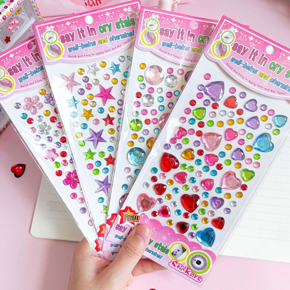 Self-Adhesive Face Rhinestones - Nail Art Design review and price