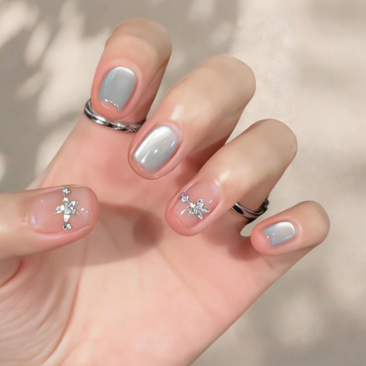 24Pcs Cat's Eye Simple Glitter - Nail Art Simple review and price