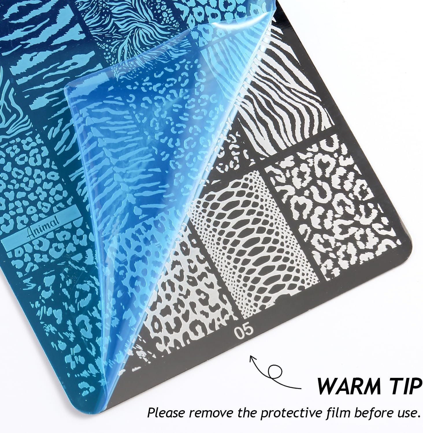 Animal Print Nail Stamping Pla - Nail Art Zebra review and price