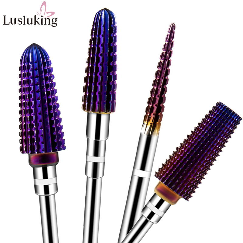 1/4pcs Conical Purple Pro Tung - Nail Art Violet review and price