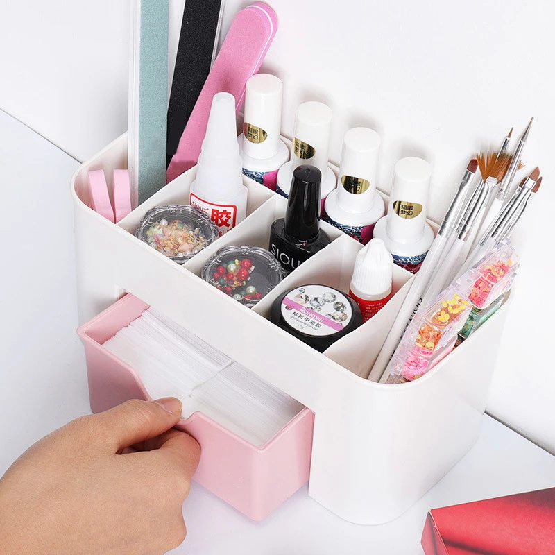 Nail Art Organizer Desktop Dra - Nail Art Sch review and price