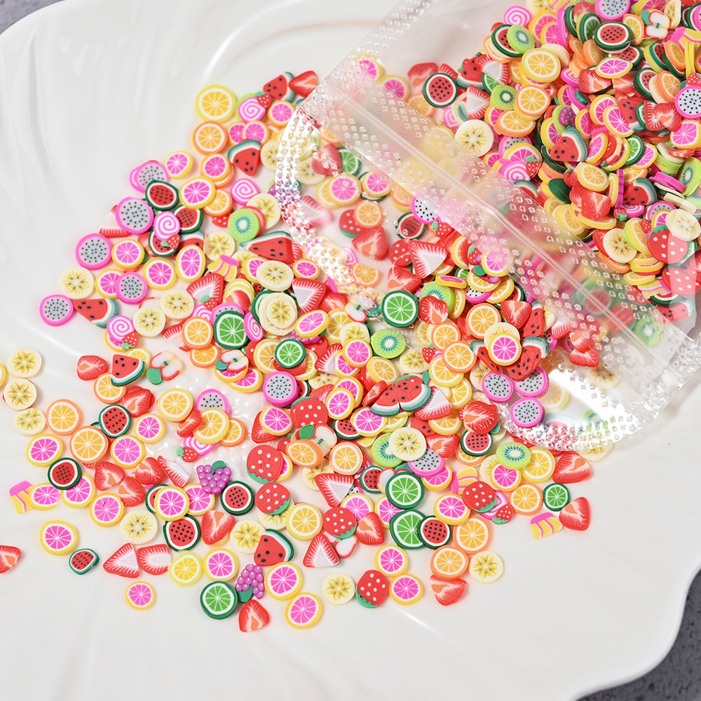 1000pcs/bag 3D Summer Fruit Sl - Nail Art Strawberry review and price