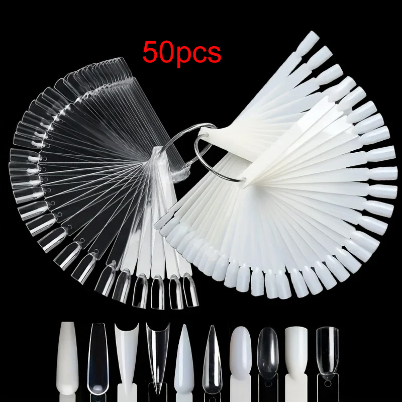 50 Nail Sample Sticks with Rin - Nail Art Sch review and price
