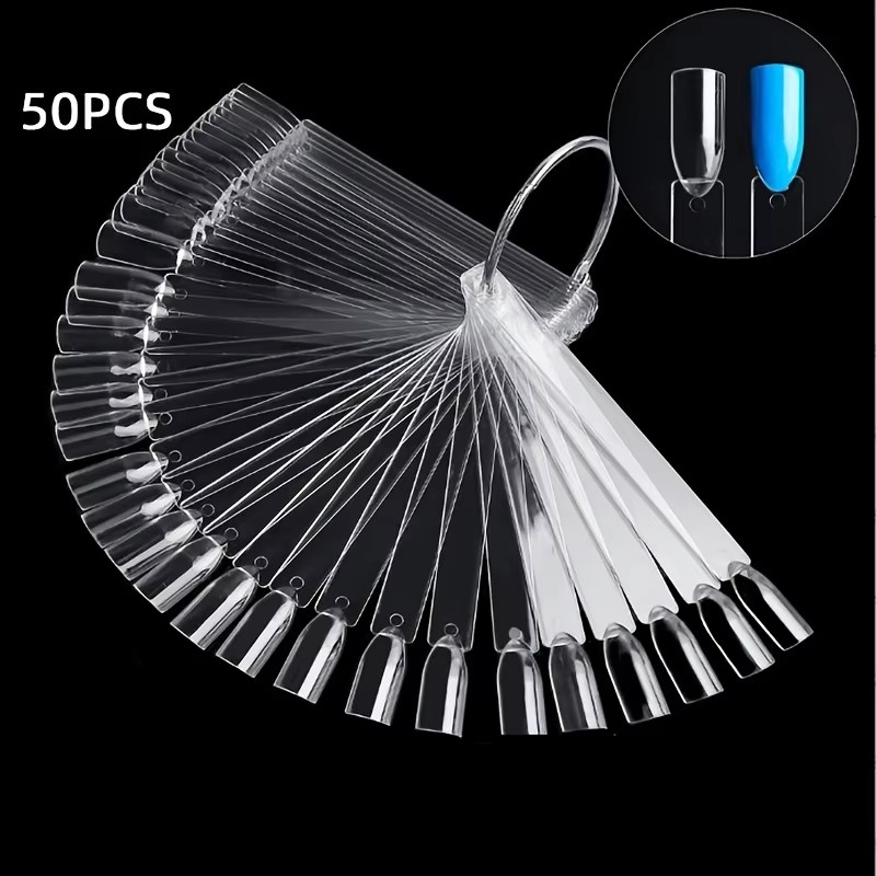 50 Nail Sample Sticks with Rin - Nail Art Sch review and price