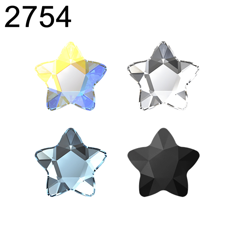 Genuine 2754 Star Flower Flat  - Nail Art Design review and price