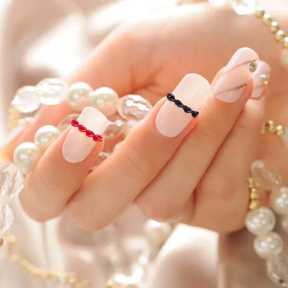8 Pcs Nail Chains 8 Colors Bra - Nail Art Design review and price