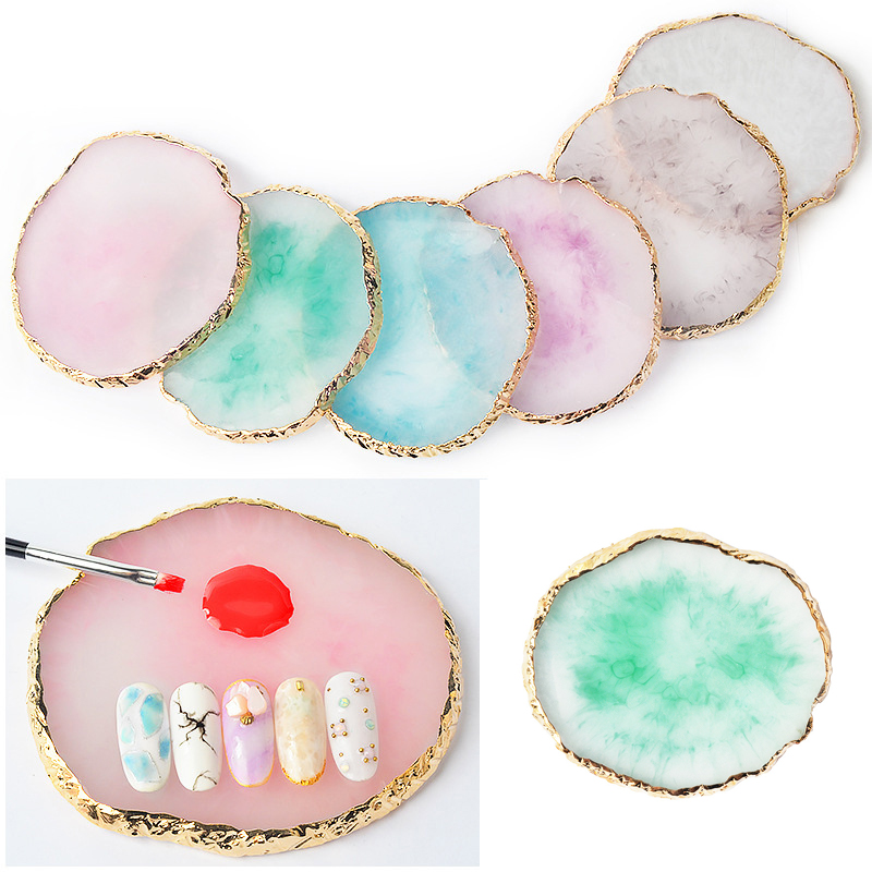 Resin Agate Stone Nail Art Pal - Nail Art Sch review and price