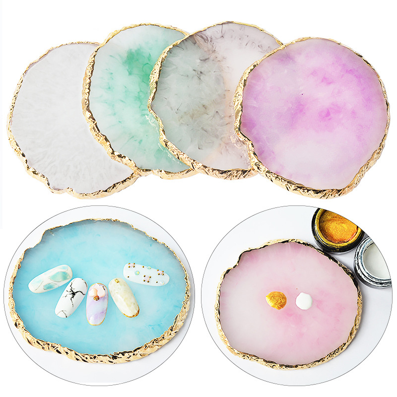 Resin Agate Stone Nail Art Pal - Nail Art Sch review and price