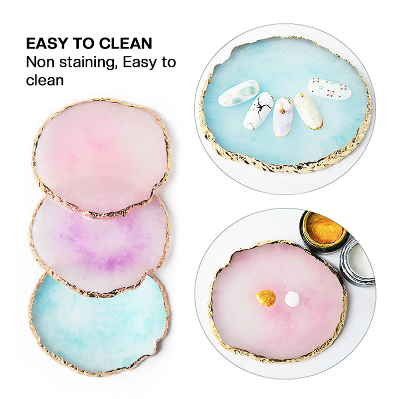 Resin Agate Stone Nail Art Pal - Nail Art Sch review and price
