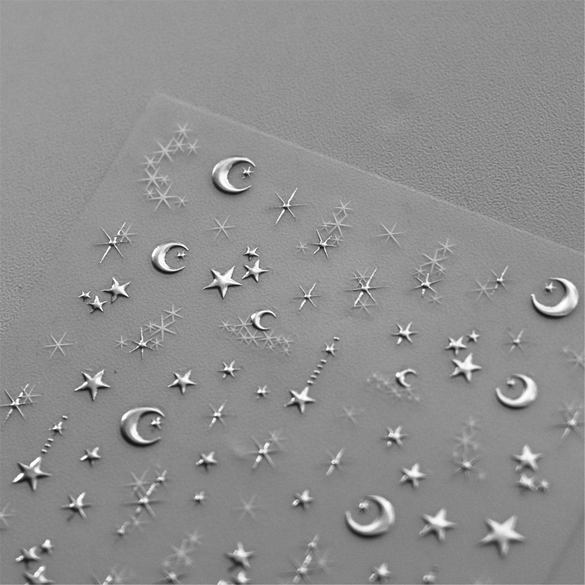 1pcs 5D Bronzing Star Moon Nai - Nail Art Maroon review and price